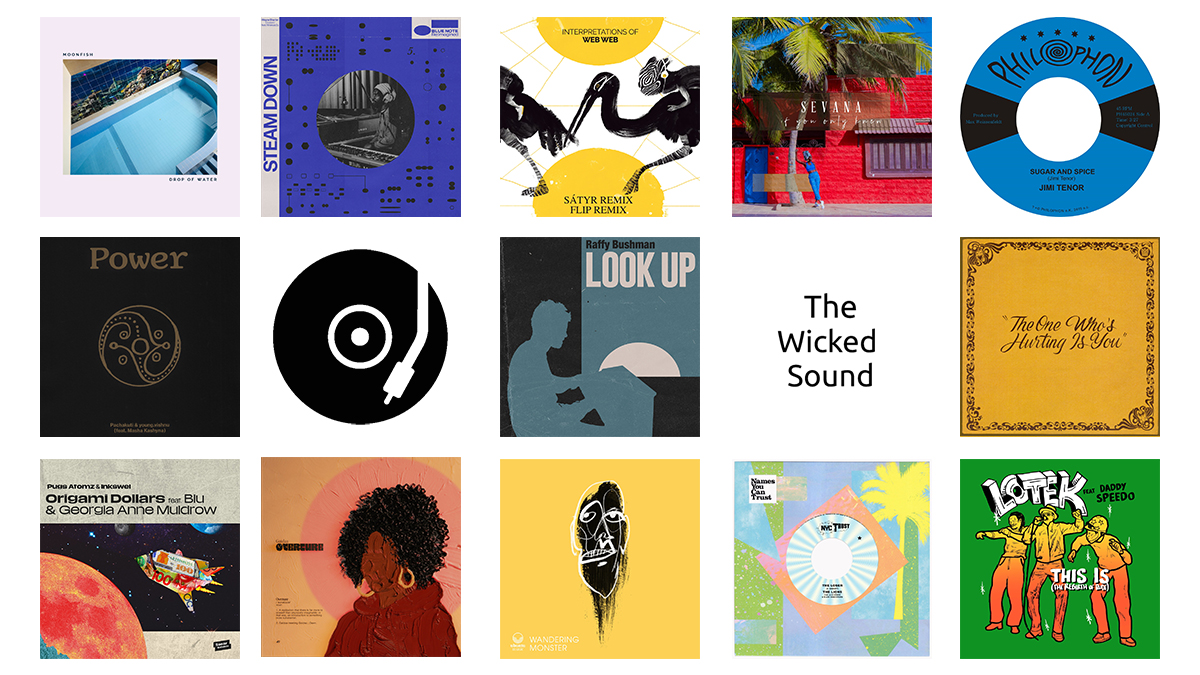 The Wicked Sound Playlist 2020.08.1 cover Jazz Funk Soul Reggae Beats.