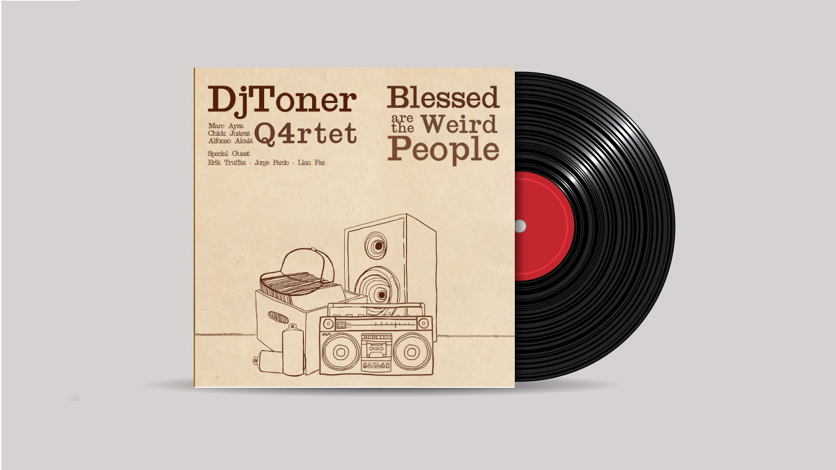 www.thewickedsound.com Album Picks Jazz DJ Toner – Blessed Are The Weird People [Vinyl Digital]