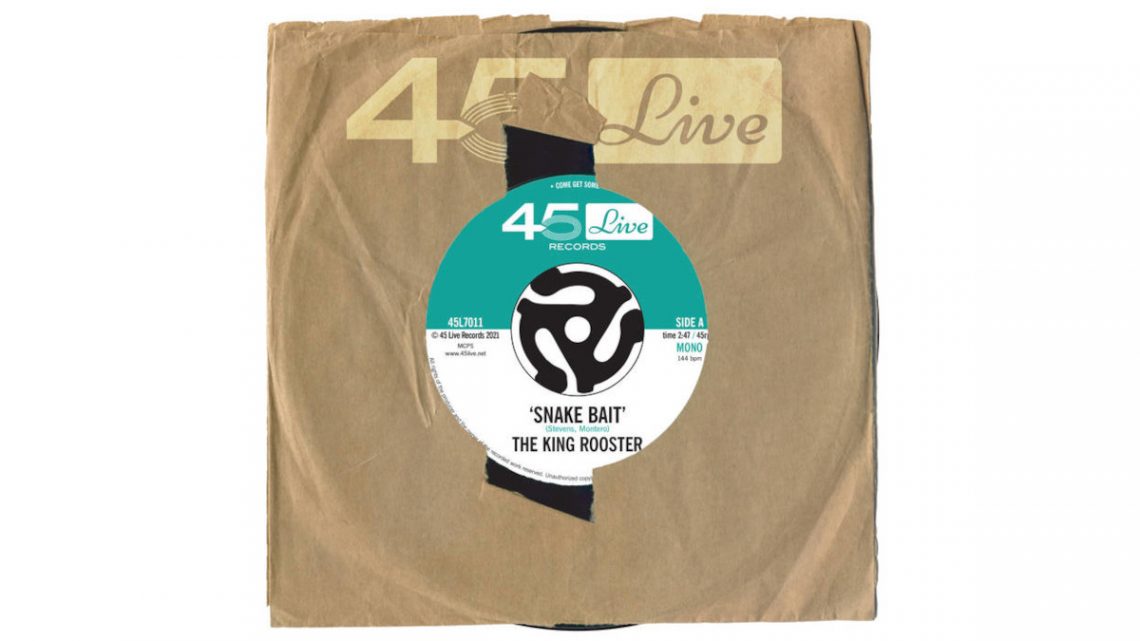 www.thewickedsound.com Spin The Circle 45 The King Rooster Snake Bait [45 Live Records]