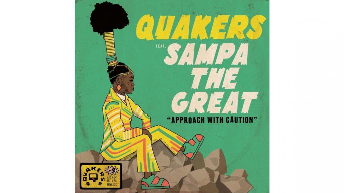 www.thewickedsound.com Spin The Circle 45 The Quakers Sampa The Great Approach With Caution [Stones Throw Records]